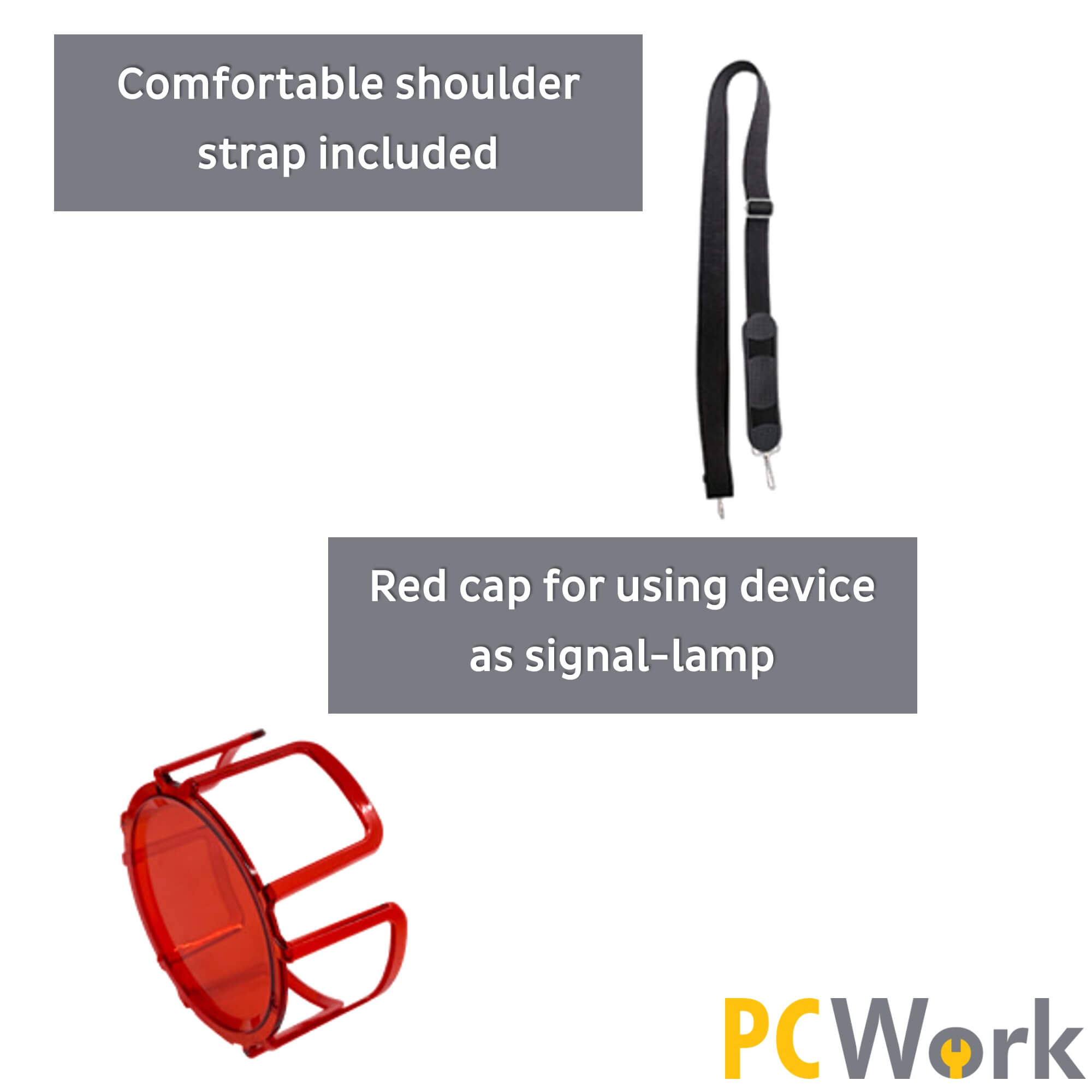 pcw12i-spotlight-searchlight-signallamp-accessories-red-light-shoulder-strap
