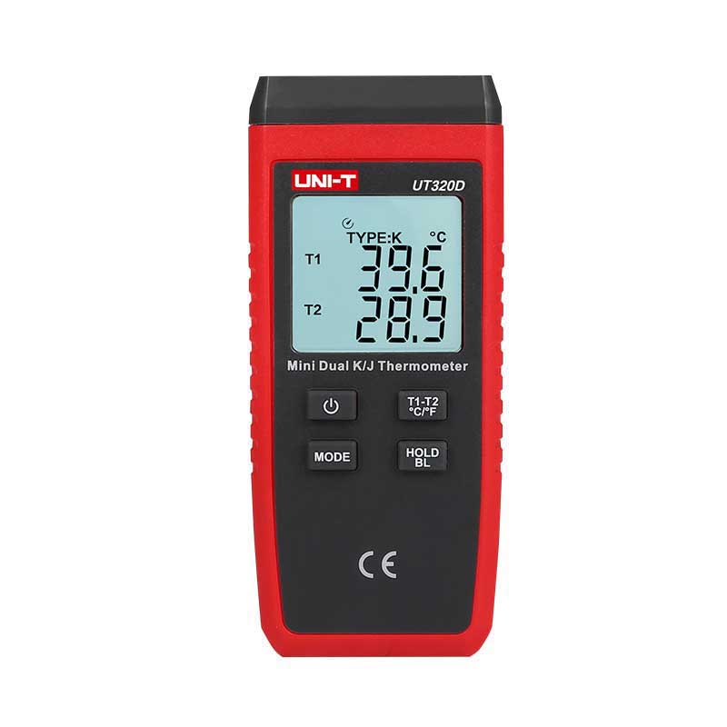 ut320d i-contact-type-thermometer-dual-channel-uni-t-uni-trend-front