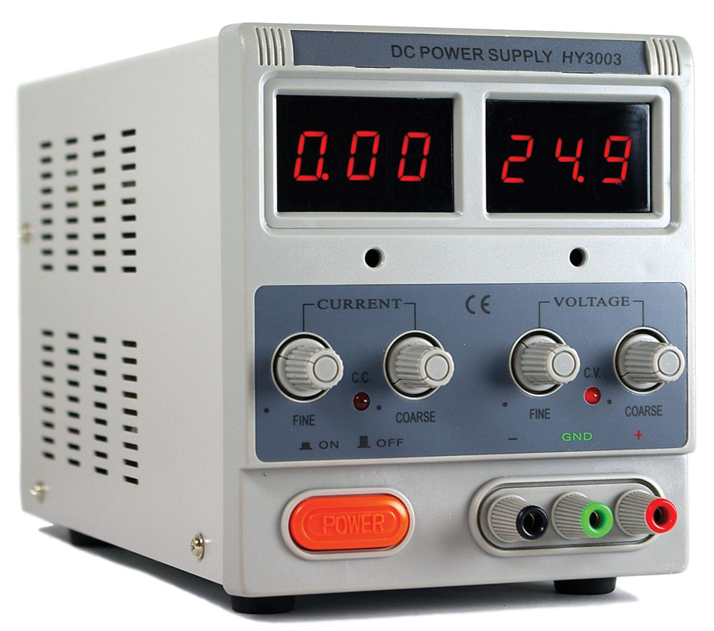 HY3003 Lineares Gleichstrom Labornetzteil, 0-30V, 0-3A