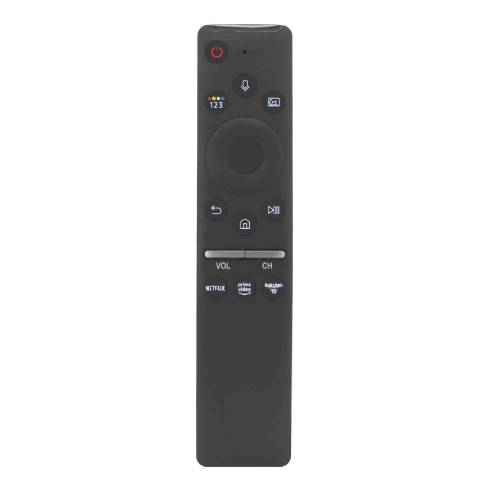 Ersatzfernbedienung JL1505 für Samsung Smart TV mit Bluetooth und Sprachsteuerung, Vorderansicht.