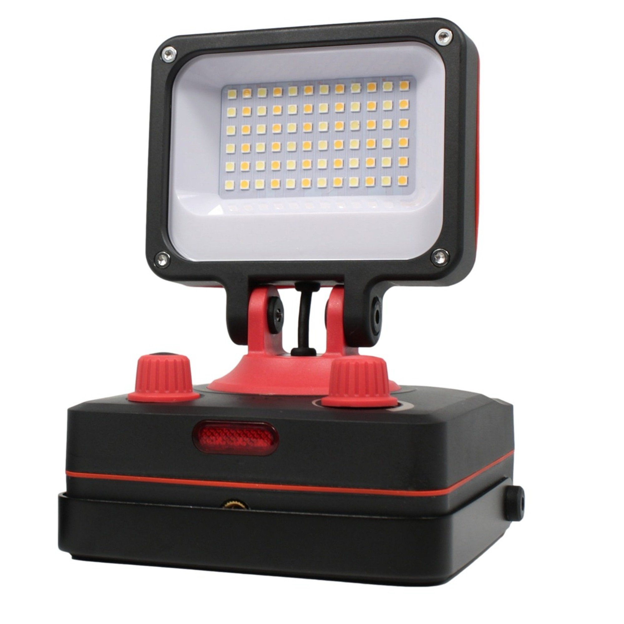 PCW12Q Akku-LED-Arbeitsleuchte mit verstellbarem Leuchtenkopf und Drehreglern