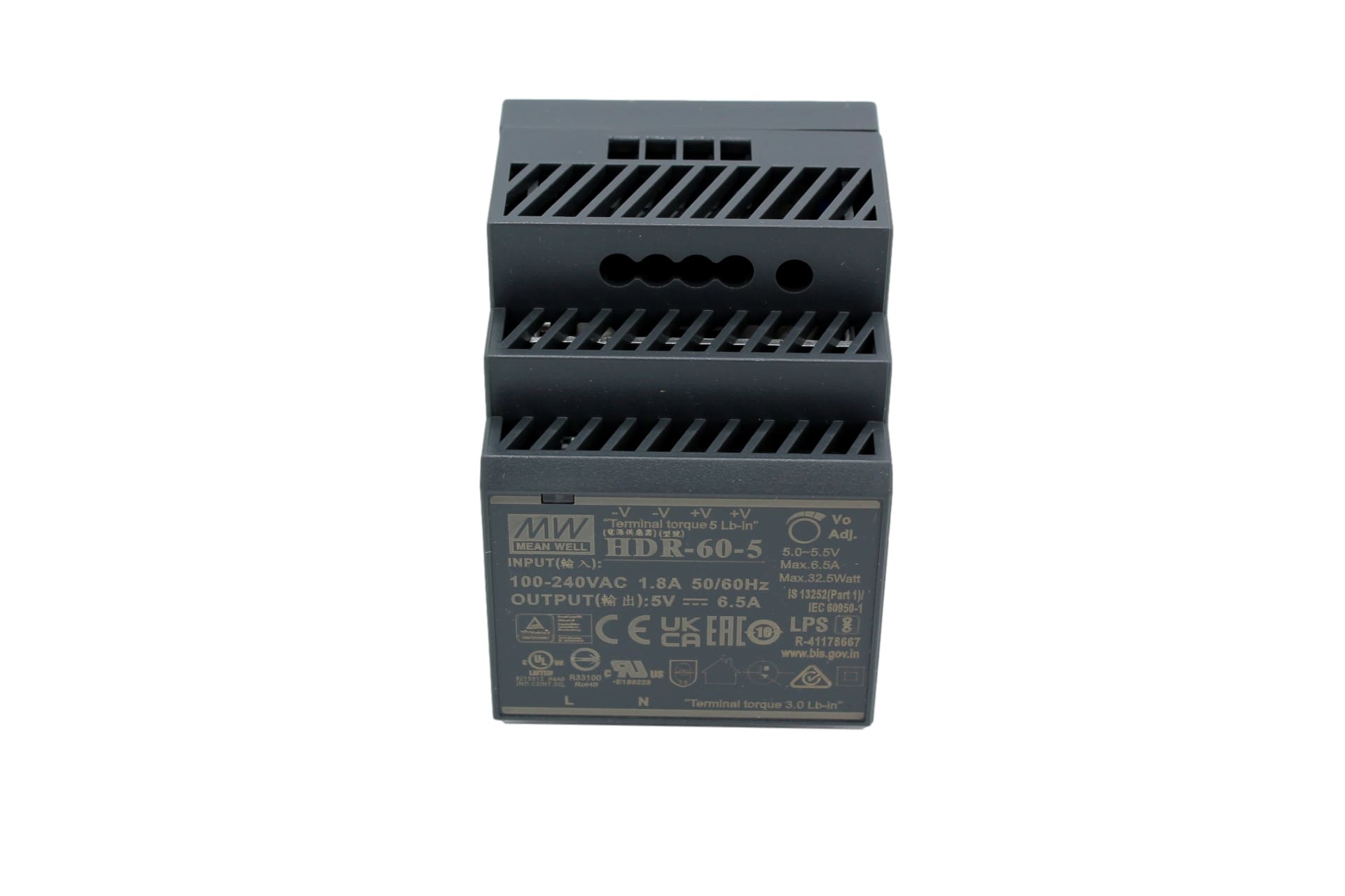 meanwell-hdr-60-5-din-rail-power-supply-meanwell-hutschienen-netzteil-top 