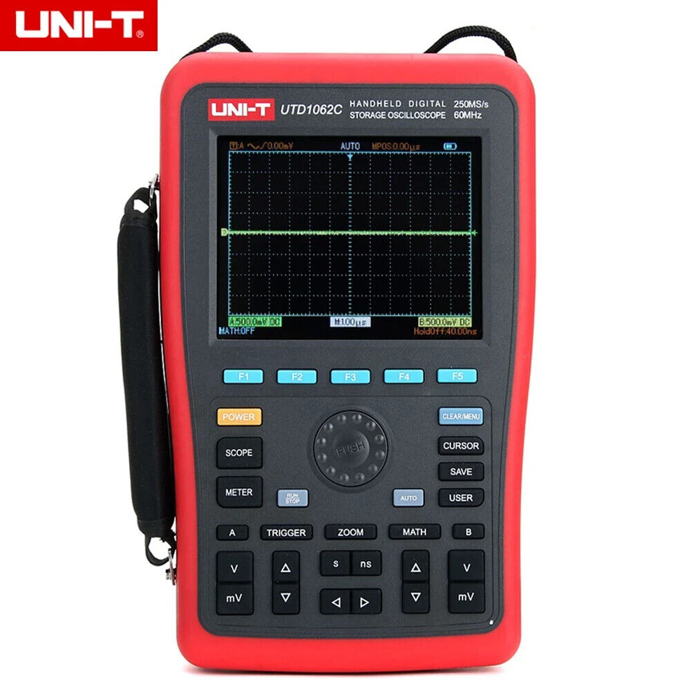 utd1062c-digital-handheld-osciloscope-multimeter-osziloskop-tragbar-vorderseite-front 