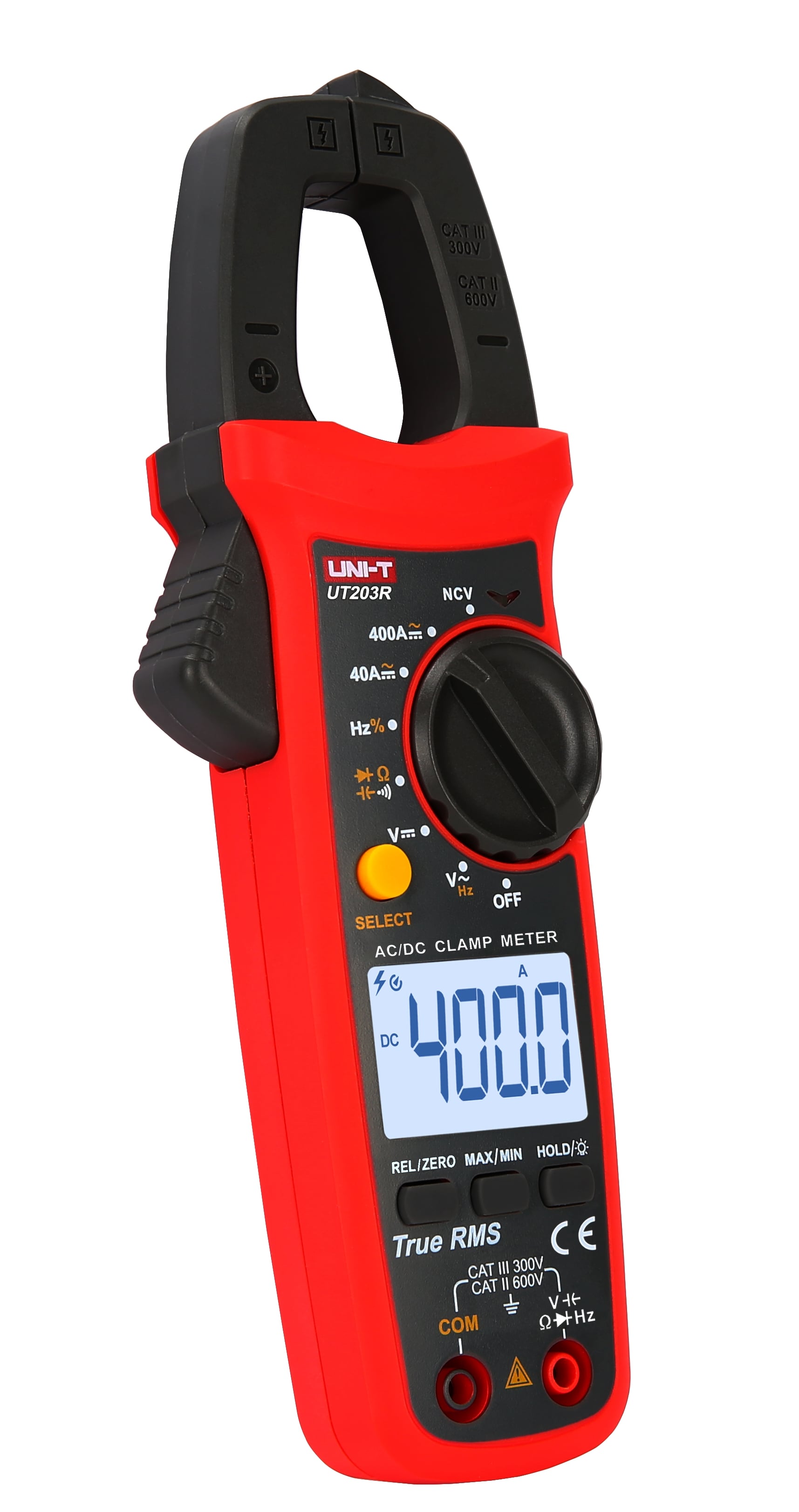 ut203r-digital-true-rms-clamp-meter-uni-t-uni-trend-vorne-links-front-left 