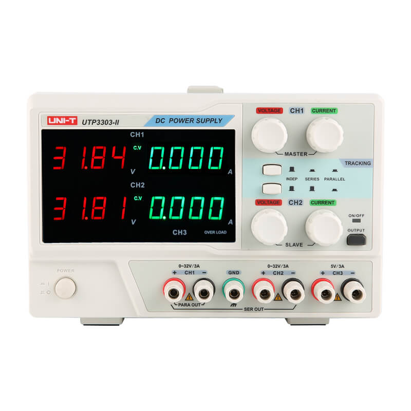 utp3303-ii-three-channel-linear-dc-power-supply-uni-t-uni-trend-labornetzteil-front 