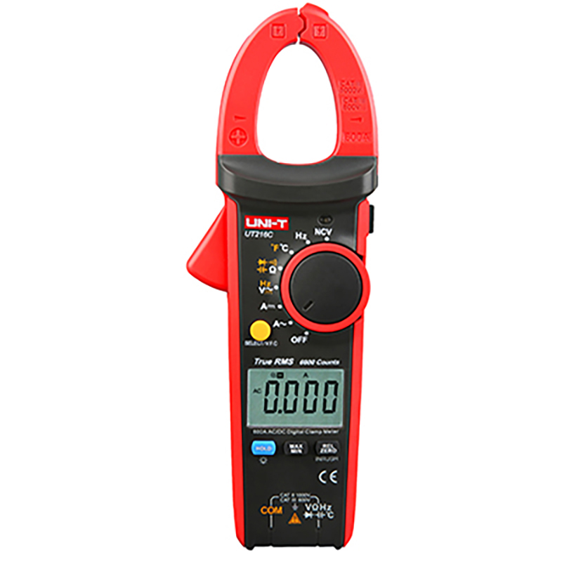 uni-t-ut216c-digital-clamp-meter-digitale-stromzange-digitales-zangenmessgeraet-unitrend-front3 