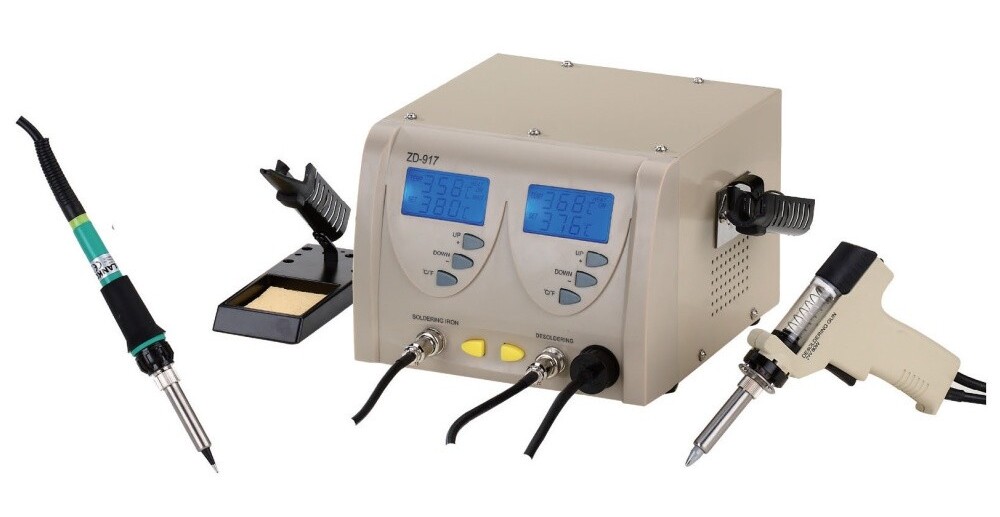 ZD-917 Lötstation, Entlötstation, 2-Kanal, 140 W