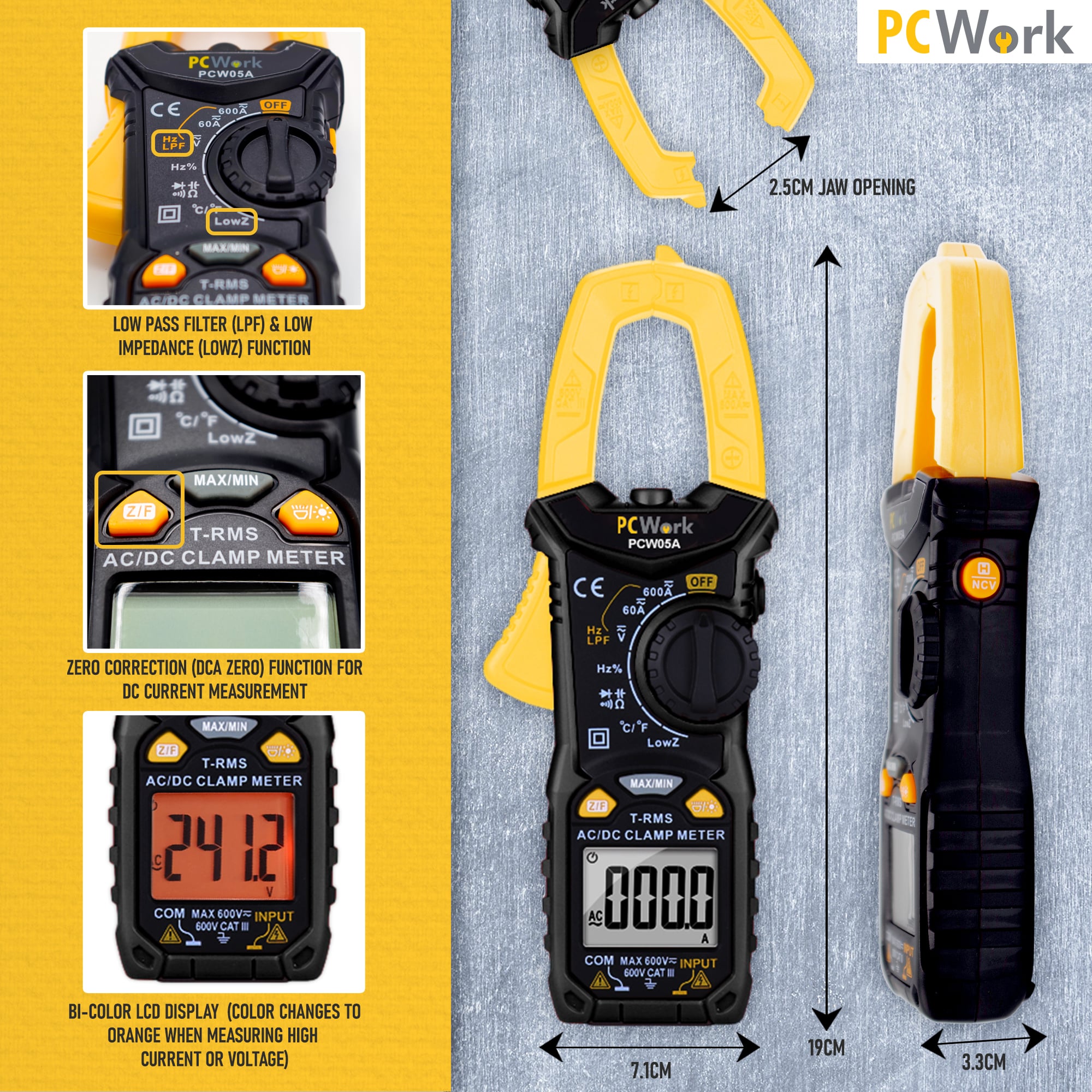 pcw05a-digital-clamp-meter-stromzange-features-pcwork-pcworktools  