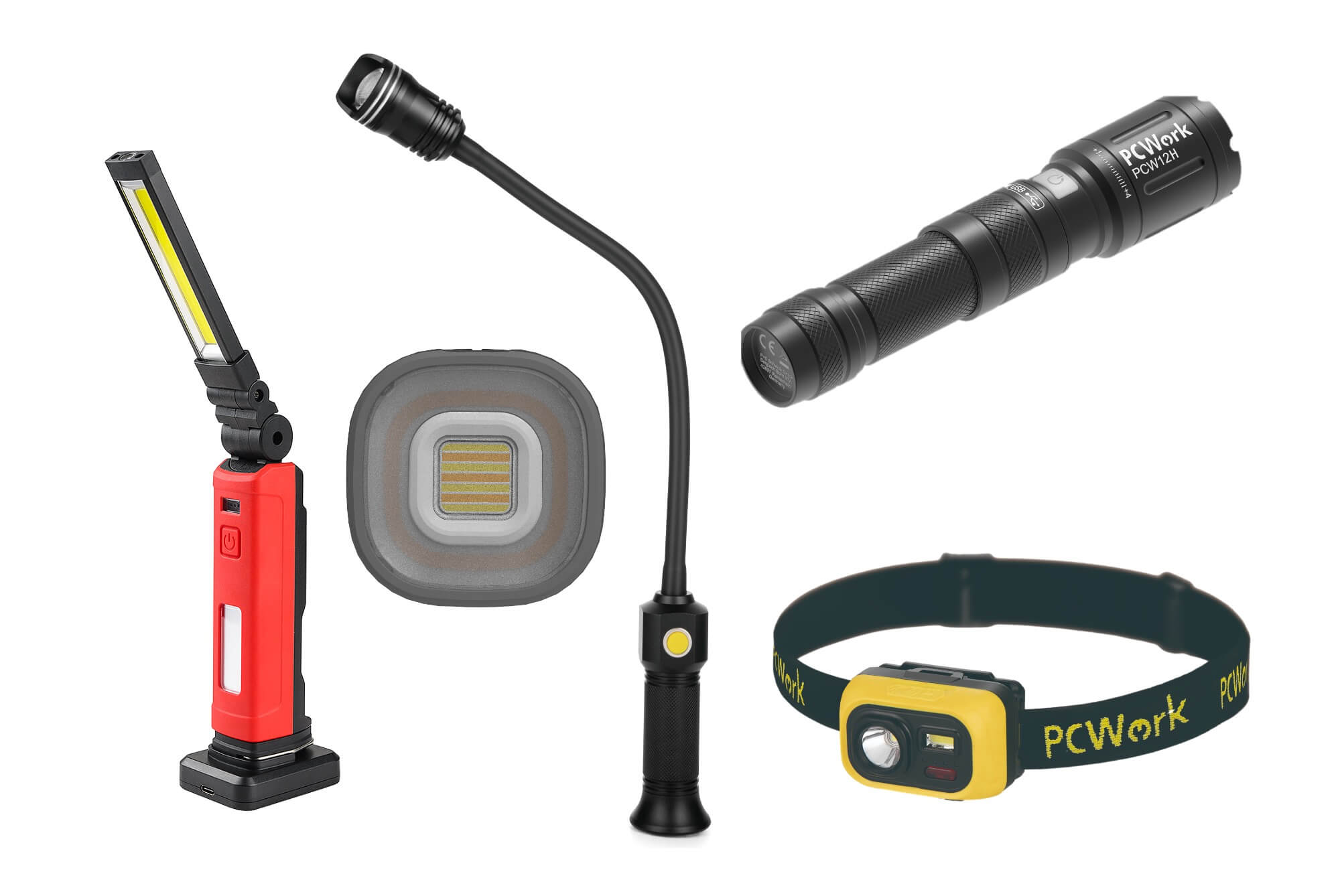 pcwork-gruppenbild-lampen-taschenlampe-arbeitslampe-campinglampe-kopflampe