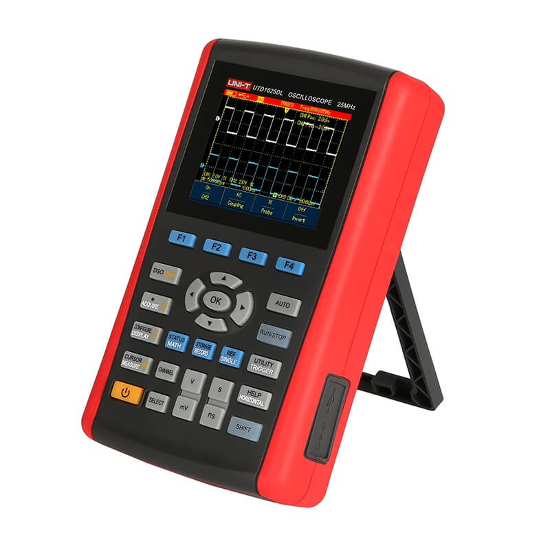 uni-t-utd1025dl-oscilloscope-oszilloskop-unitrend-leftside 