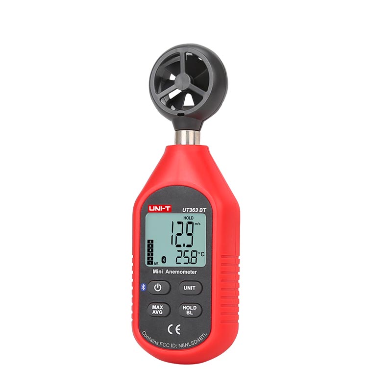 ut363bt i-anemometer-bluetooth-uni-t-uni-trend-front-side-right