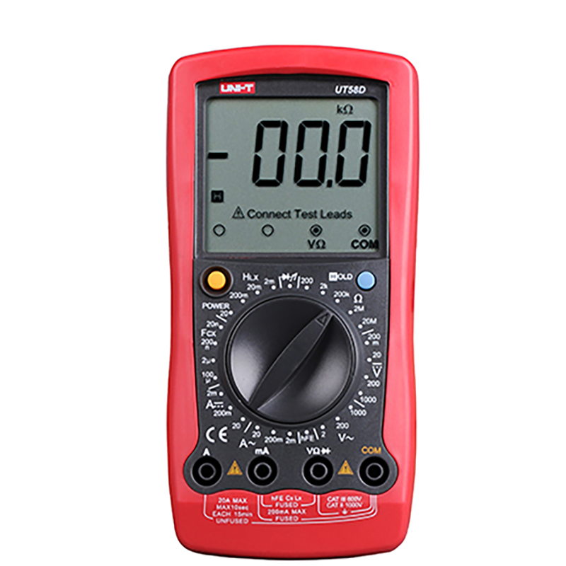 uni-t-ut58d-digital-multimeter-unitrend-front 