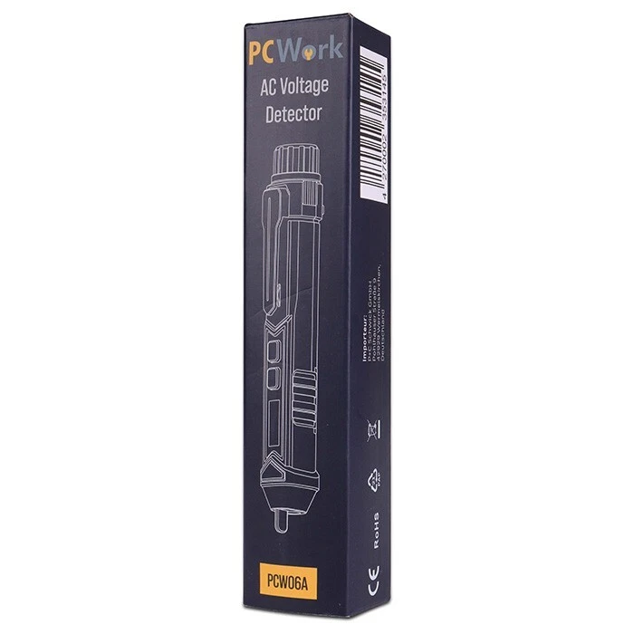 PCW06A Spannungsprüfer berührungslos 1000V, dual mode, LED Lampe