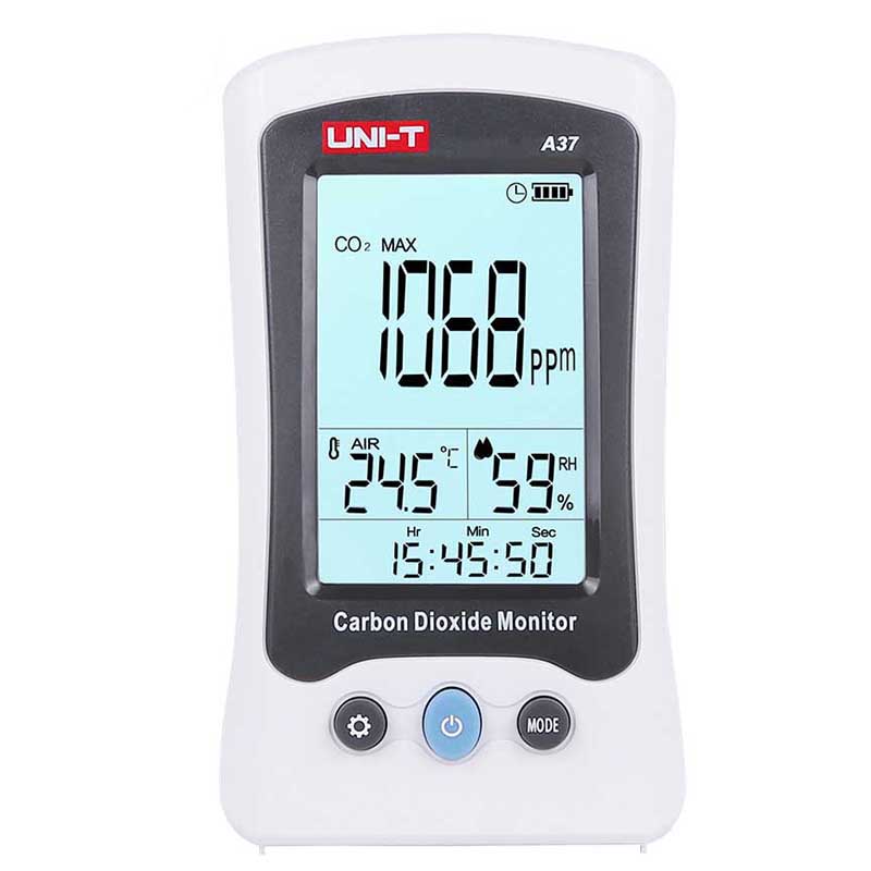 uni-t-a37-co2-monitor-air-quality-carbon-dioxide-monitor-front 