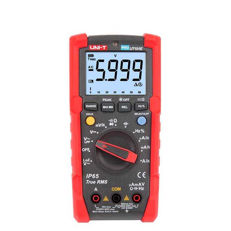 uni-t-ut191e-digital-multimeter-digitales-mehrfachmessgeraet-digitales-mulitimeter-unitrend-front 