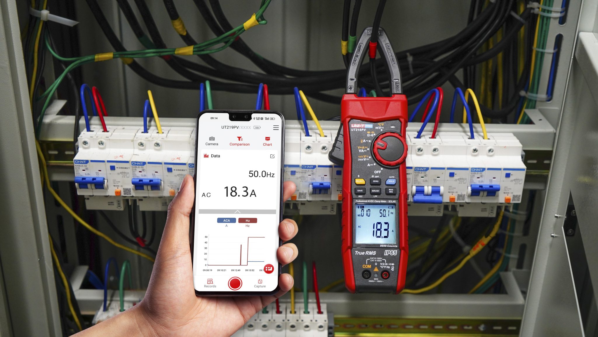 ut219pv-stromzange-fuer-solaranlagen-solarinstallation-messgeraet-clamp-meter-solar-applications-photovoltaik-7
