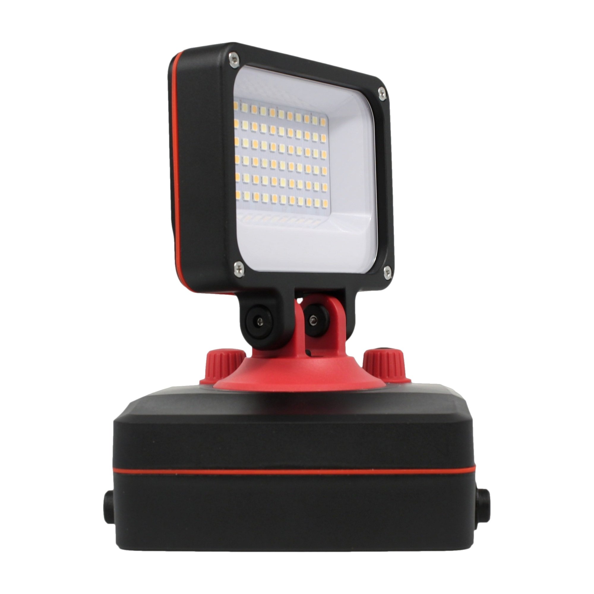 PCW12Q LED-Leuchte mit seitlich gedrehtem Leuchtkopf auf robuster Basis