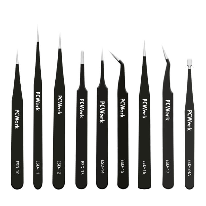 pcw08g-precision-tweezers-set-9pieces-pinzetten-set-pcwork 
