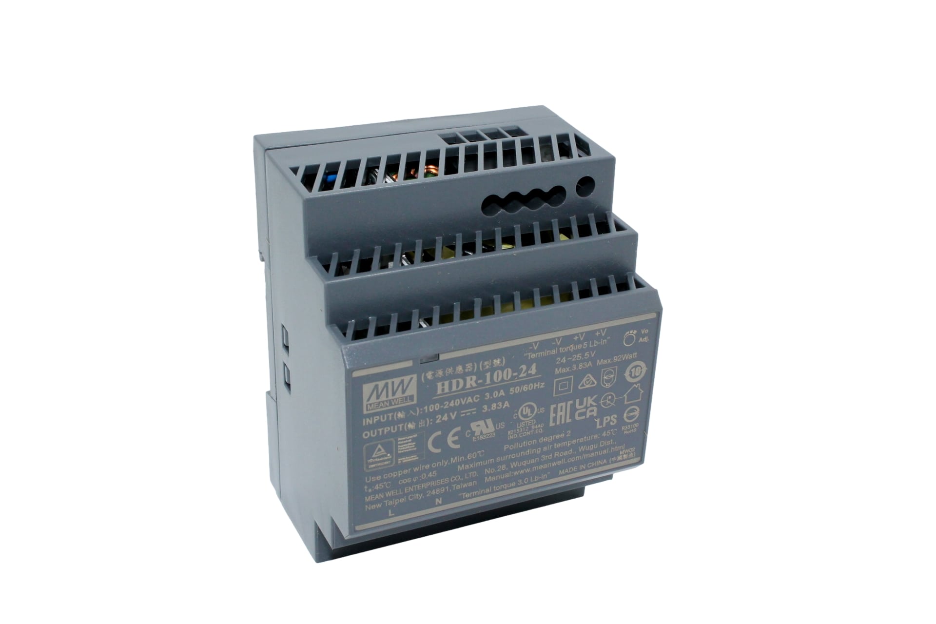 meanwell-hdr-100-24-din-rail-power-supply-meanwell-hutschienen-netzteil-top 