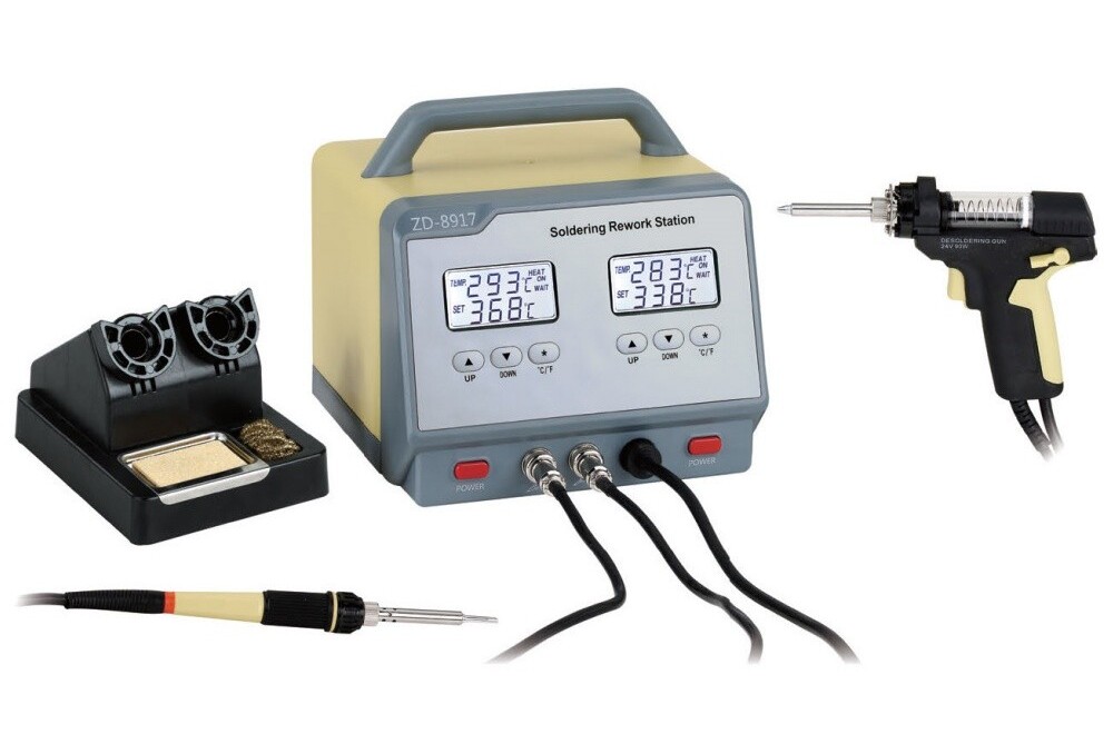 ZD-8917 Lötstation, Entlötstation, 2-Kanal, 150 W