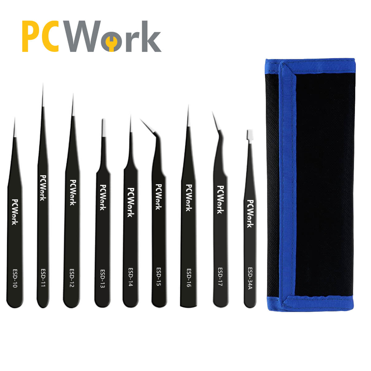 pcw08g-precision-tweezers-set-9pieces-pinzetten-set-pcwork-9teilig 