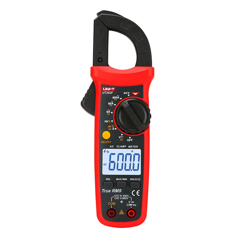 ut202f-digital-clamp-meter-uni-t-digitale-stromzange-front  