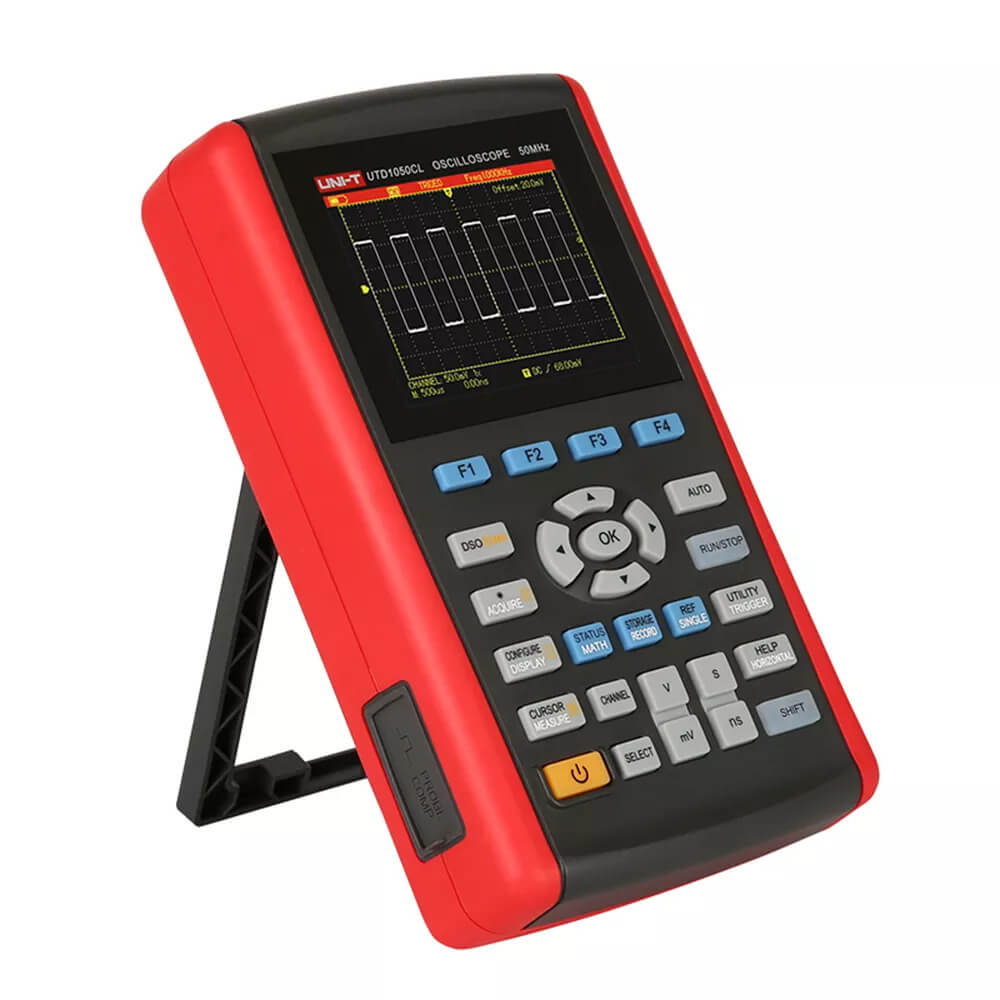 uni-t-utd1050cl-oscilloscope-oszilloskop-unitrend-side 