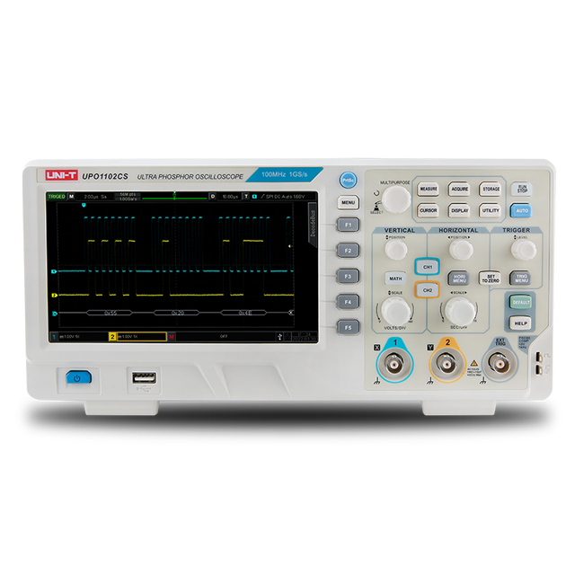 UNI-T-UPO1102CS-UPO1202CS-4-in-1-Phosphor-Oscilloscope-2-Channel-100M-200MHz-1GSa-Spectrum-Protocal _640x640 
