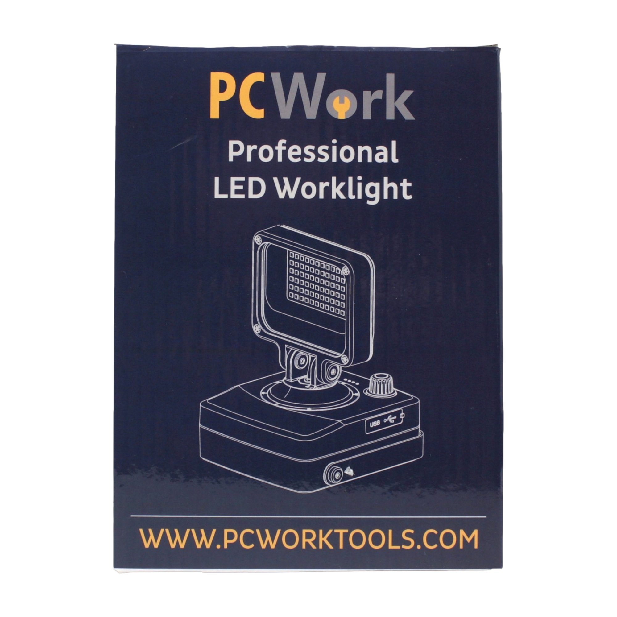 PCW12Q Originalverpackung des Herstellers PCWork mit Produktzeichnung