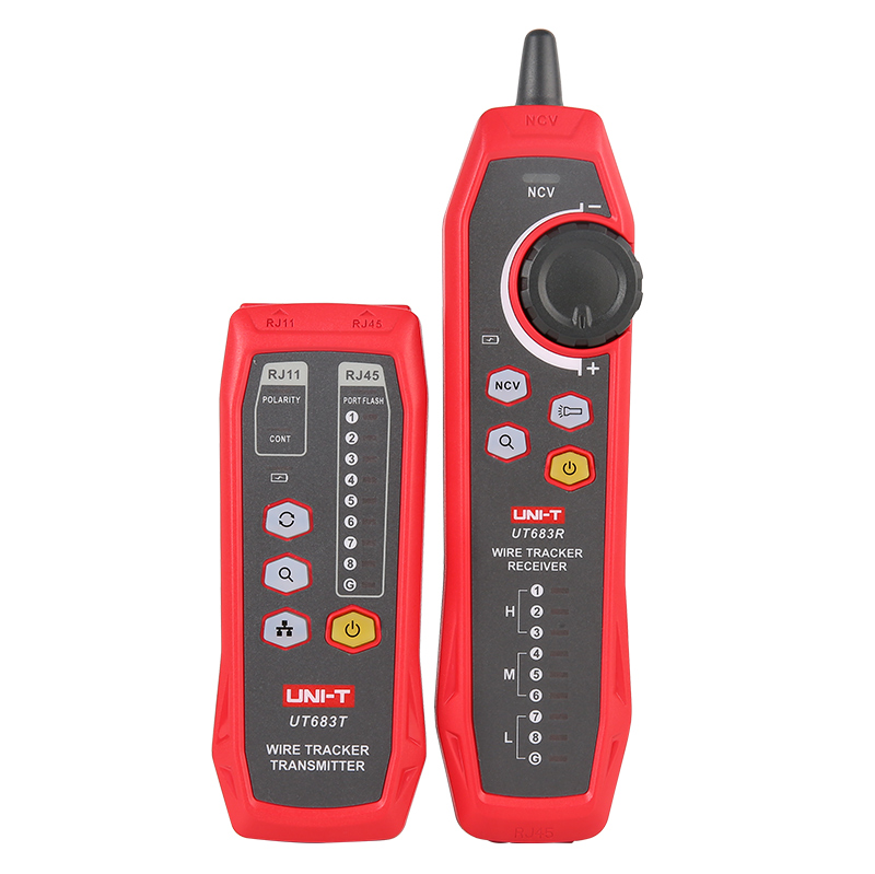 uni-t-ut683kit-intelligent-wire-tracer-netzwerkkabeltester-kabeltester-unitrend-front 
