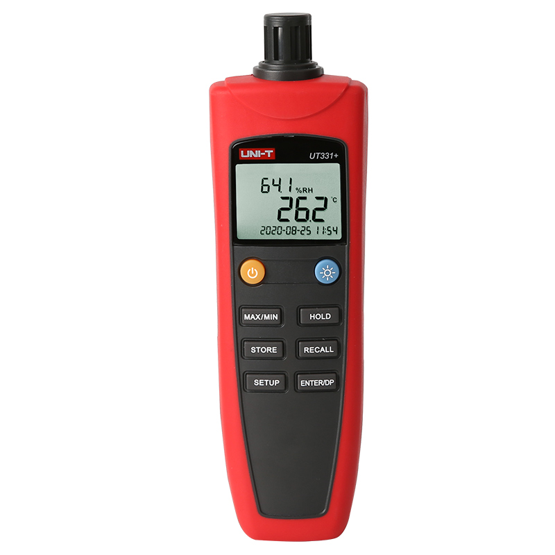 uni-t-ut331+-temperature-humidity-meter-temperatur-feuchtigkeitsmesser-temperatur-feuchtigkeitsmessgeraet-unitrend-front 
