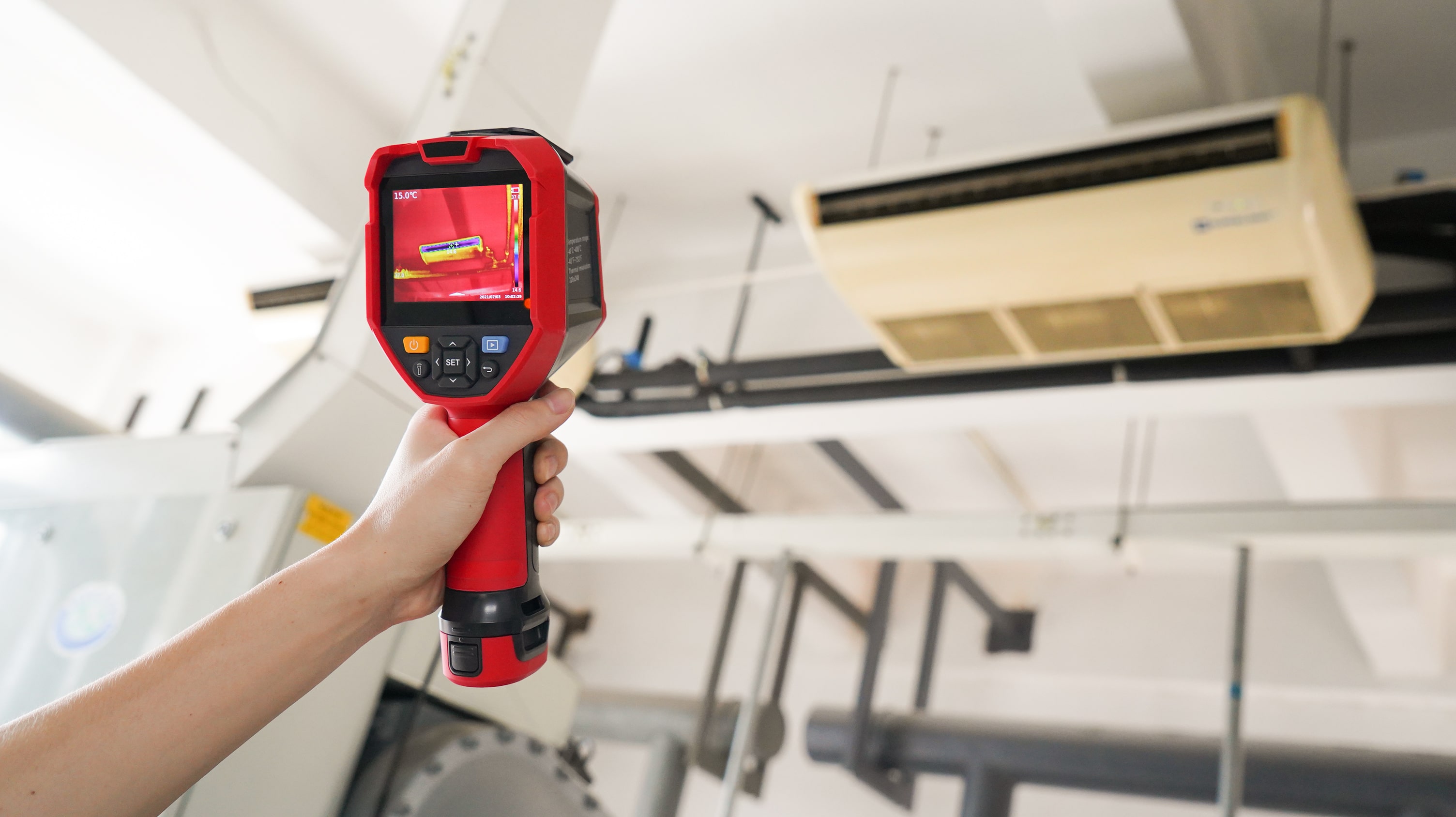 UTi720E Profi Wärmebildkamera -20°C bis 550°C, 256×192, USB, Wi-Fi