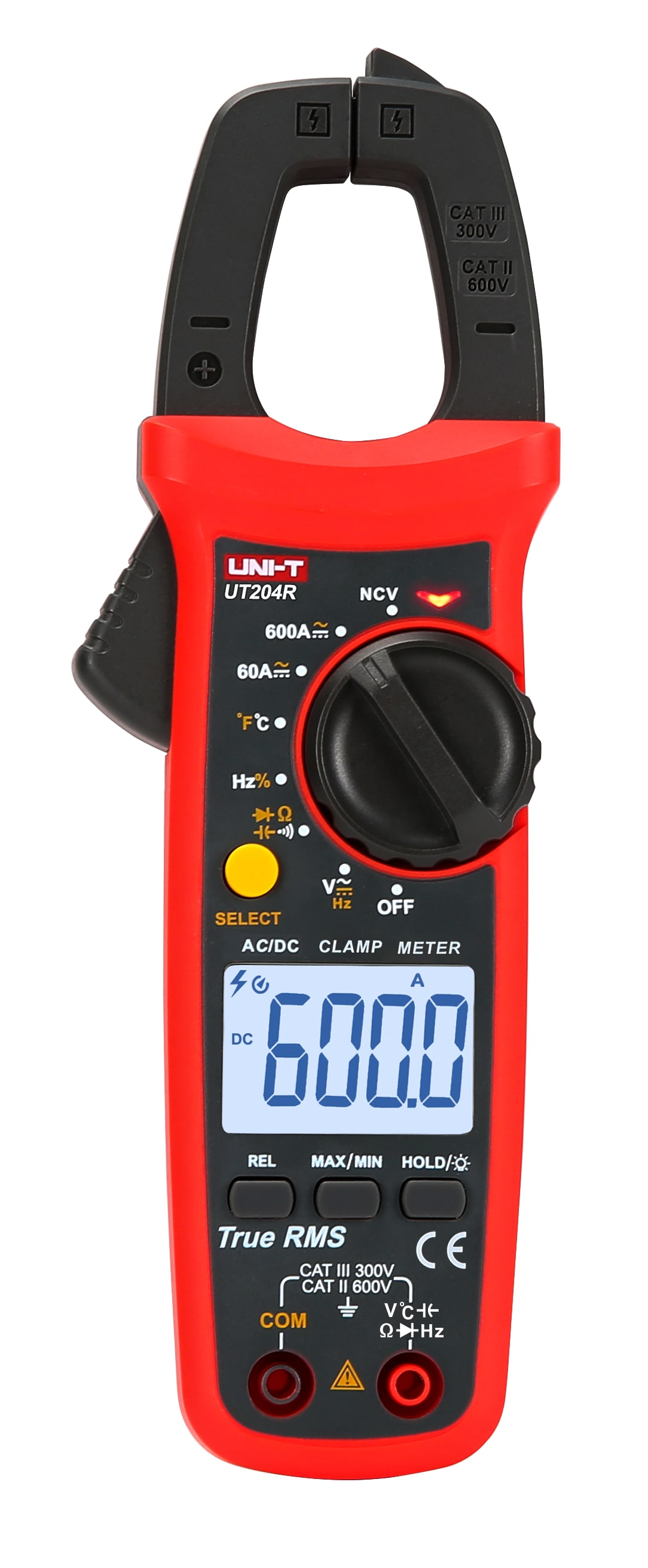ut204r-digital-true-rms-clamp-meter-uni-t-uni-trend-frontside-vorderseite 